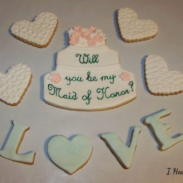 Maid of Honor Cookie Pack Request